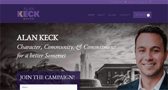 Desktop Screenshot of keckforsomerset.com